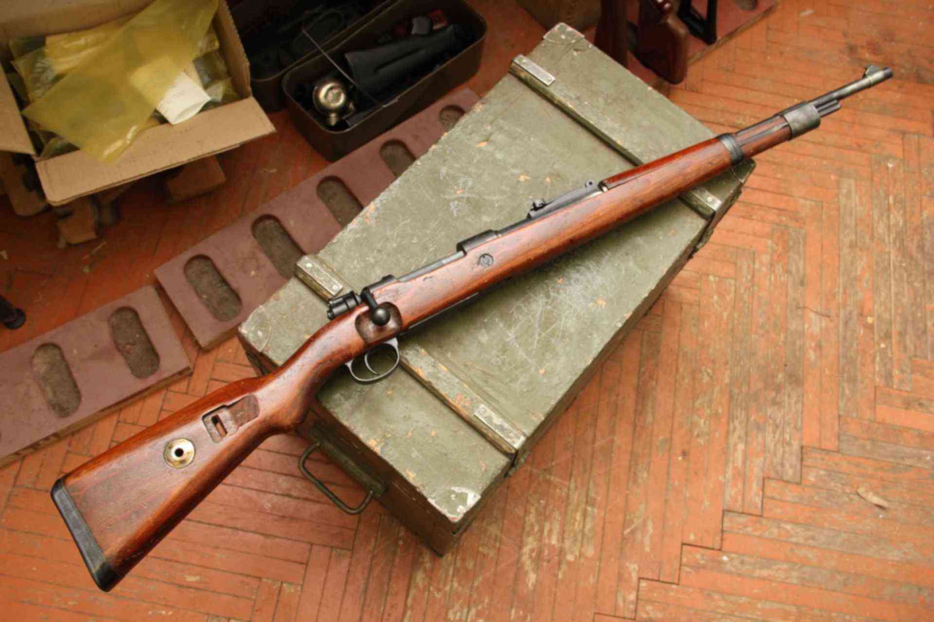 Каряк. Mauser 98. Карабин Mauser 98k. Маузер 98к. Mauser 98k снайперский.