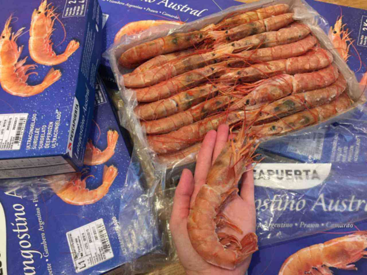 Большие Креветки Лангустины Купить