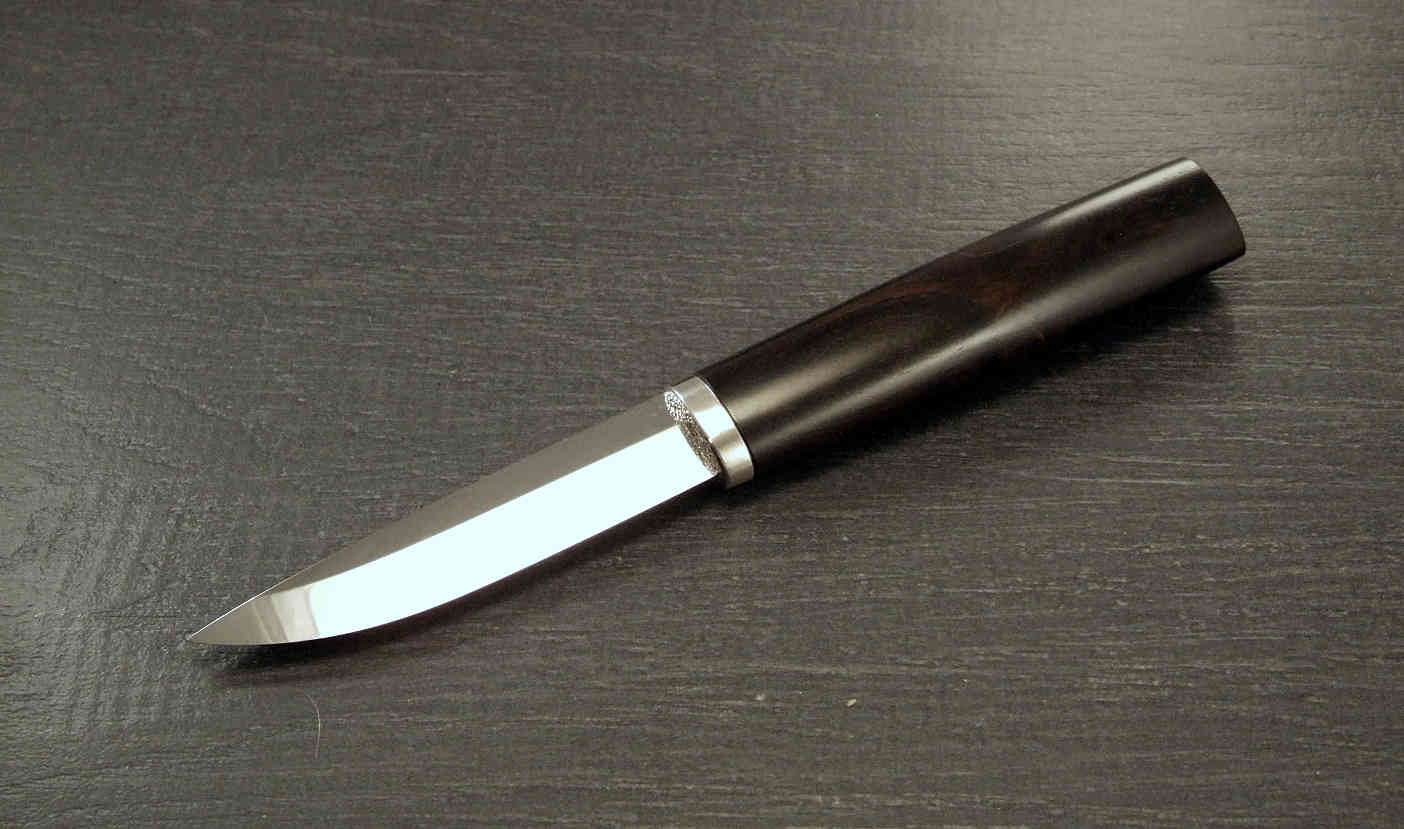 Просто нож. Блэквуд рукоять ножа. Простой нож. Рукоятка ножа из Блэквуда.