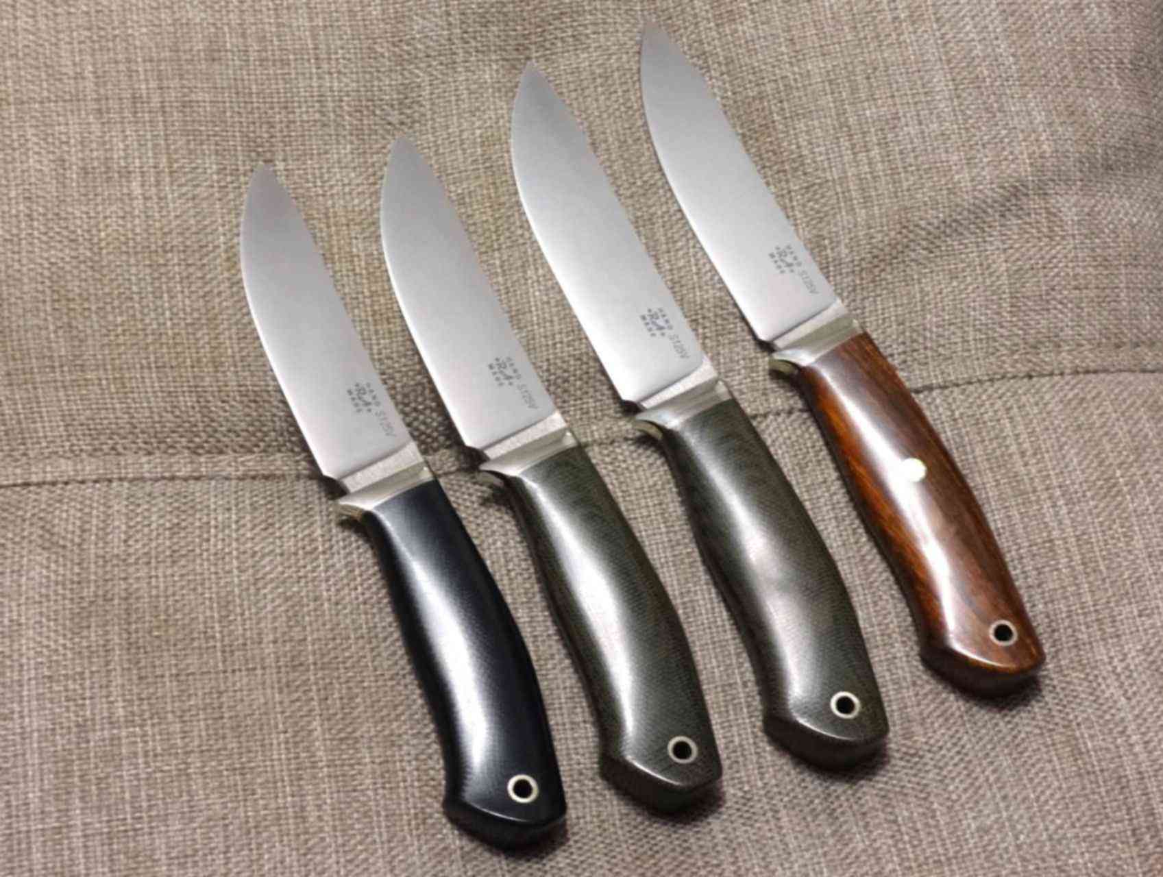 Четверо ножей. Нож CPM s125v. Сталь CPM s125v. Клинок из CPM s125v. Ножи сталь 125 v.