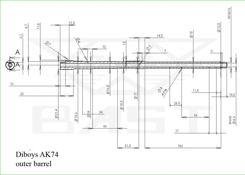 Технологическая карта ак 47