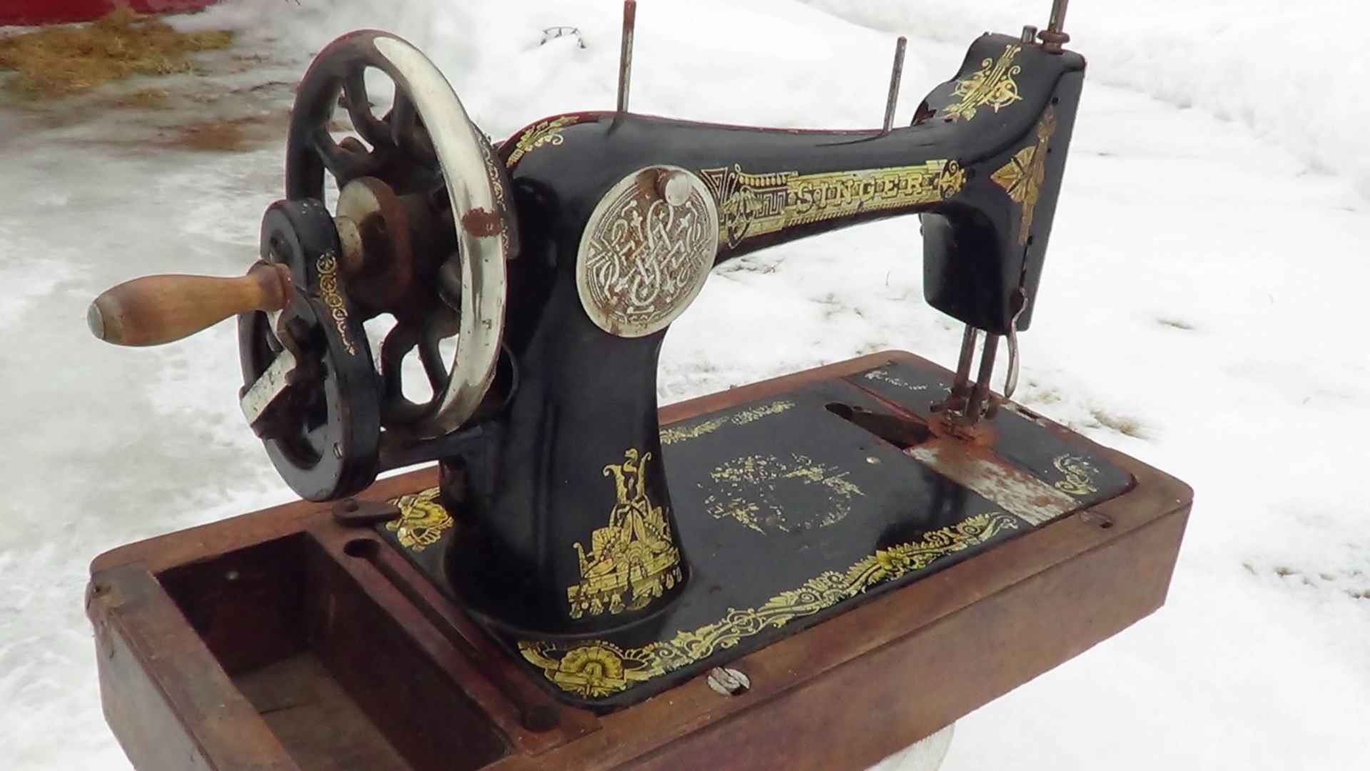 Швейная машинка Зингера 1841