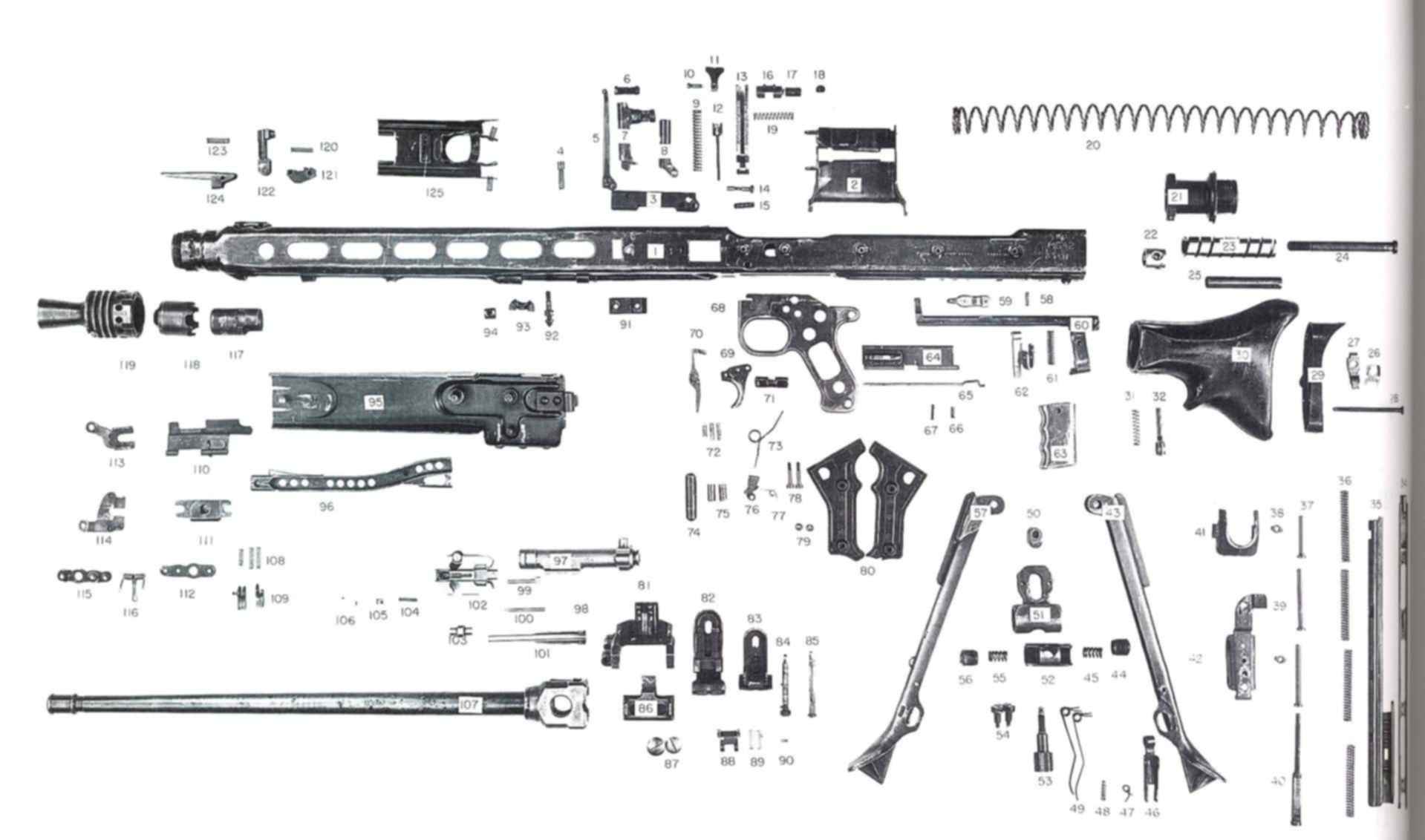 Mg схема. Пулемёт мг 42 чертежи. Мг 42 чертеж. MG 42 чертеж сбоку. Мг-42 пулемет схема.