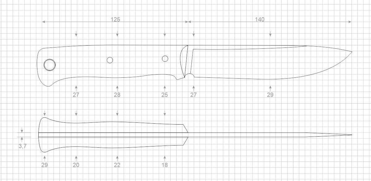 Шаблоны ручки ножа. Нож фултанг Ural EDC чертежи. Рукоять для ножа чертеж Размеры. Нож Кефарта чертежи. Сапожный нож чертеж.