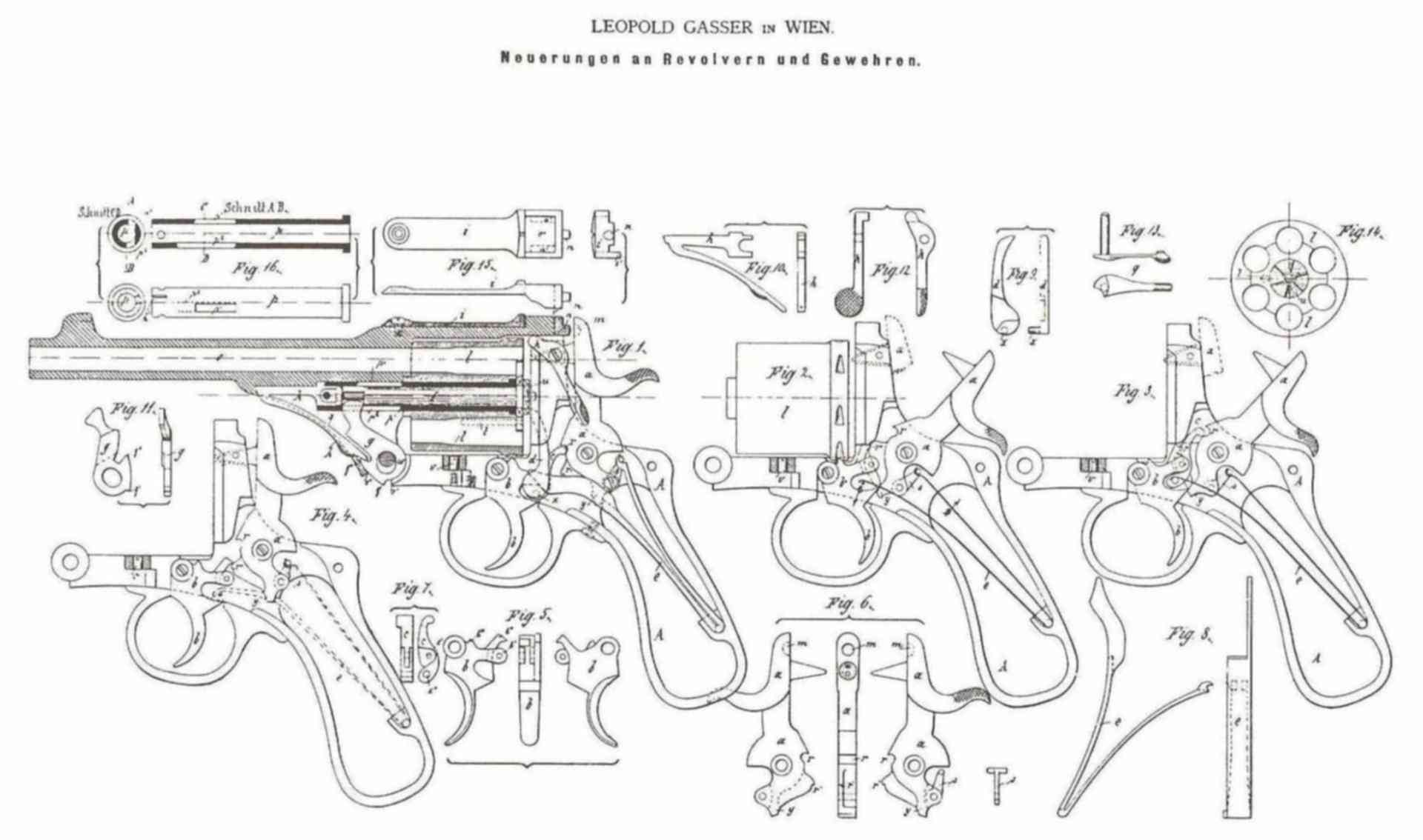 Чертеж револьвера. Револьвер Gasser 1870 чертеж. Револьвер Наган 1895 чертежи. Револьвер системы Нагана чертежи с размерами. Револьвер Наган чертежи с размерами.