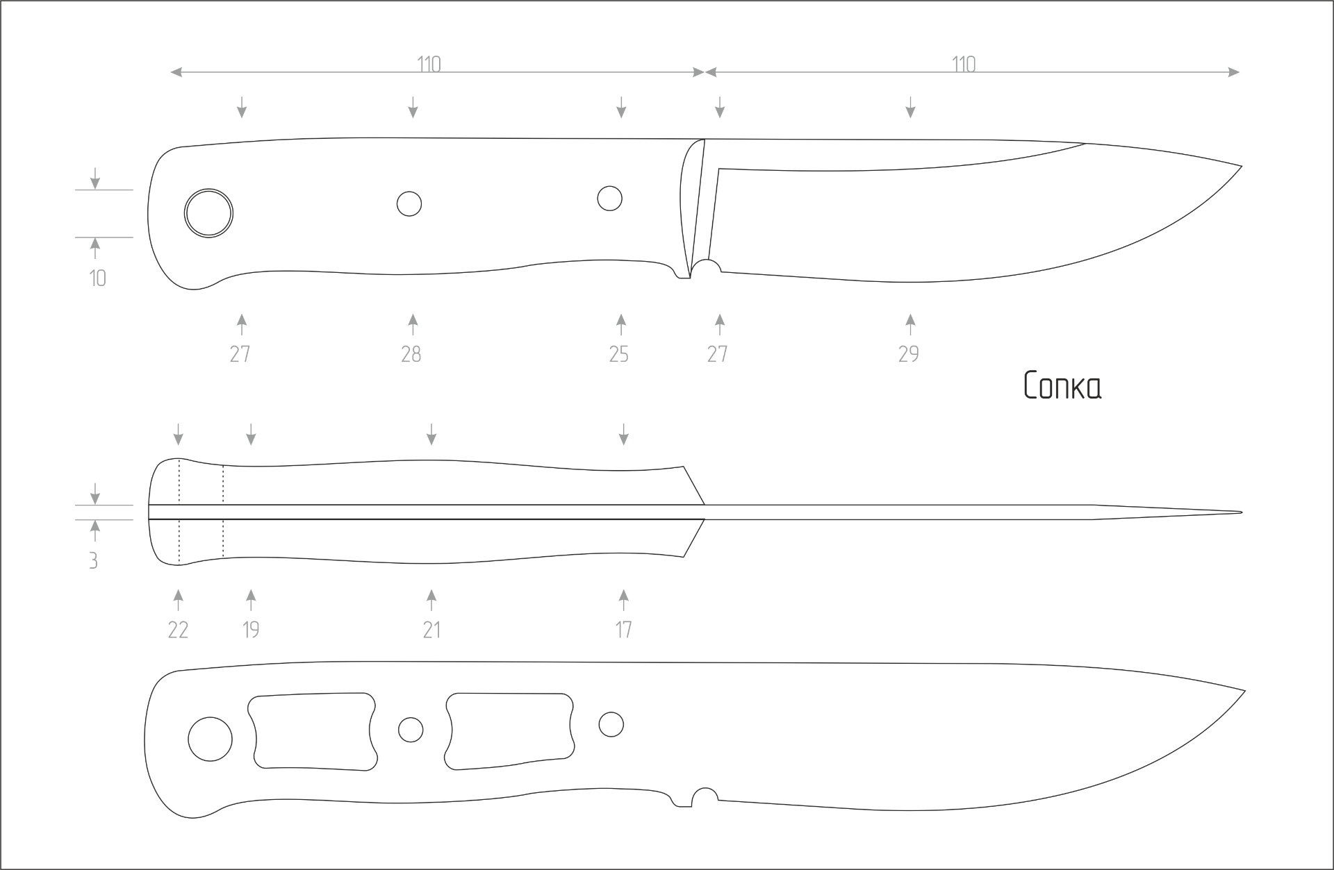 Ножик чертеж. Нож фултанг Ural EDC чертежи. Рукоять охотничьего ножа чертеж. Нож фултанг чертеж с размерами. Нож всадной монтаж чертеж.