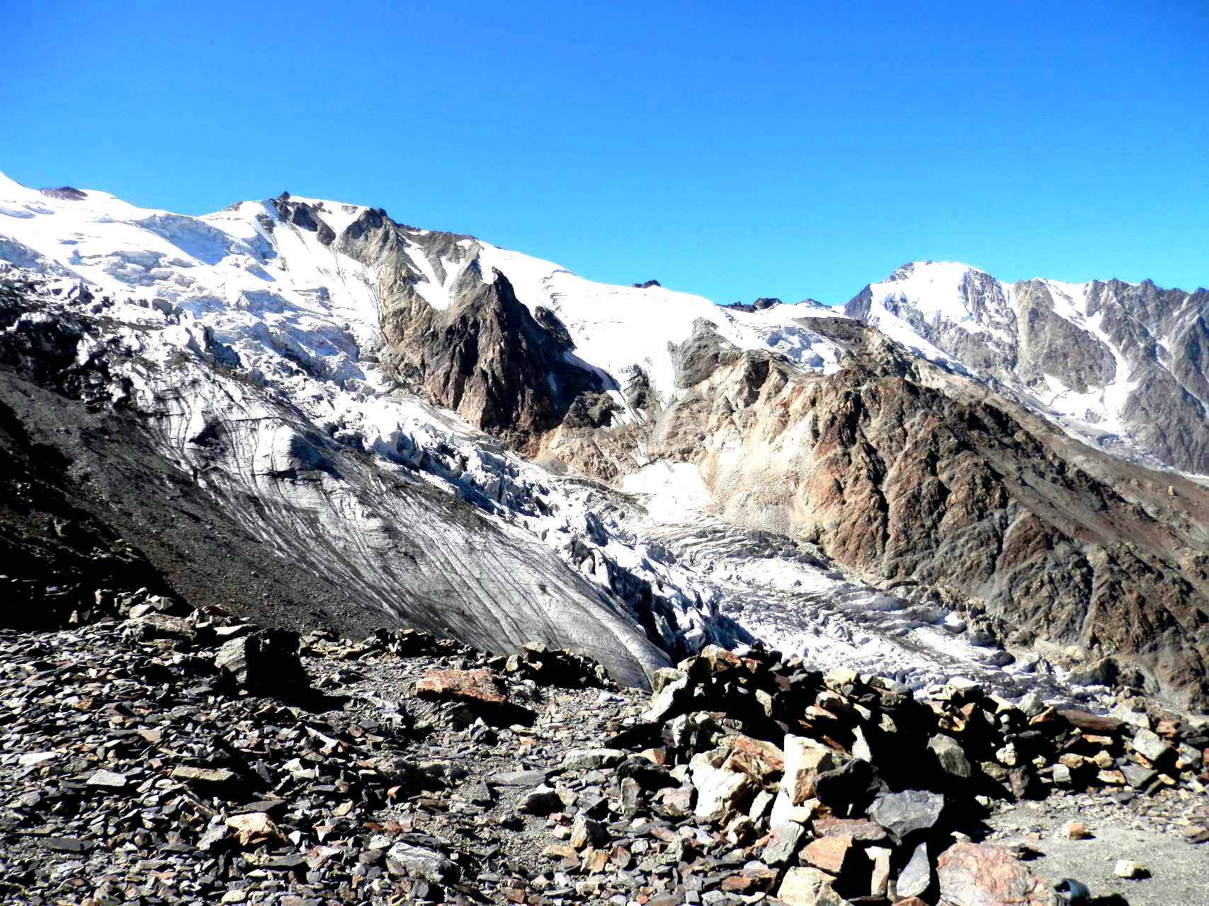 Гора Джимара ледник колка