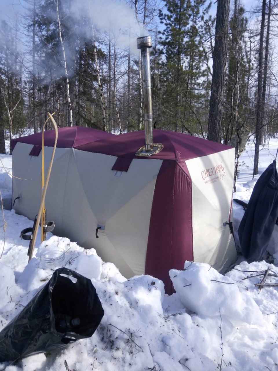 Палатка Теплая Зимняя С Печкой Купить