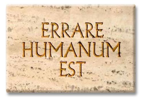 Errare humanum est картинки