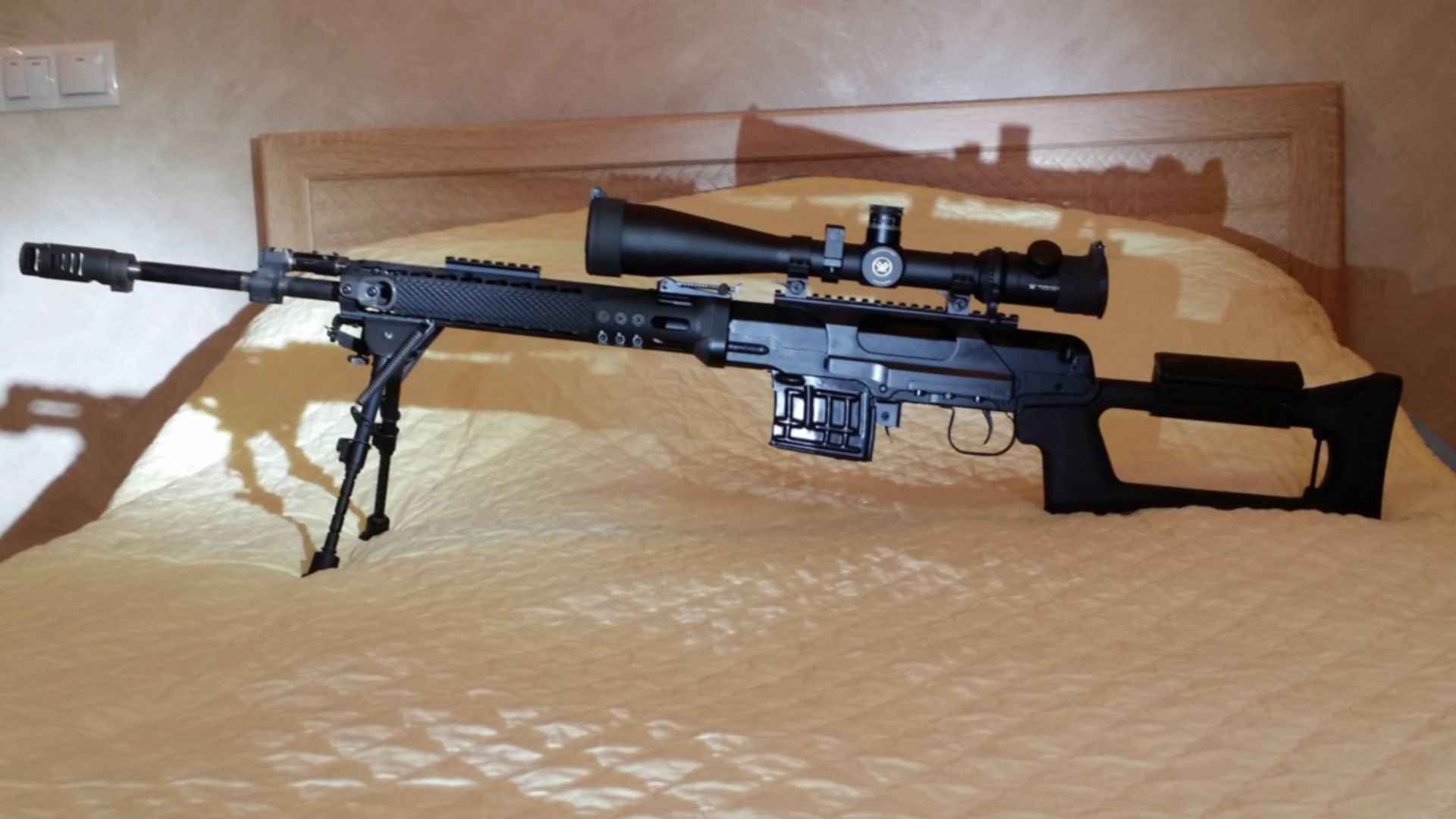 СВД и М14DMR, М21. Кто кого?