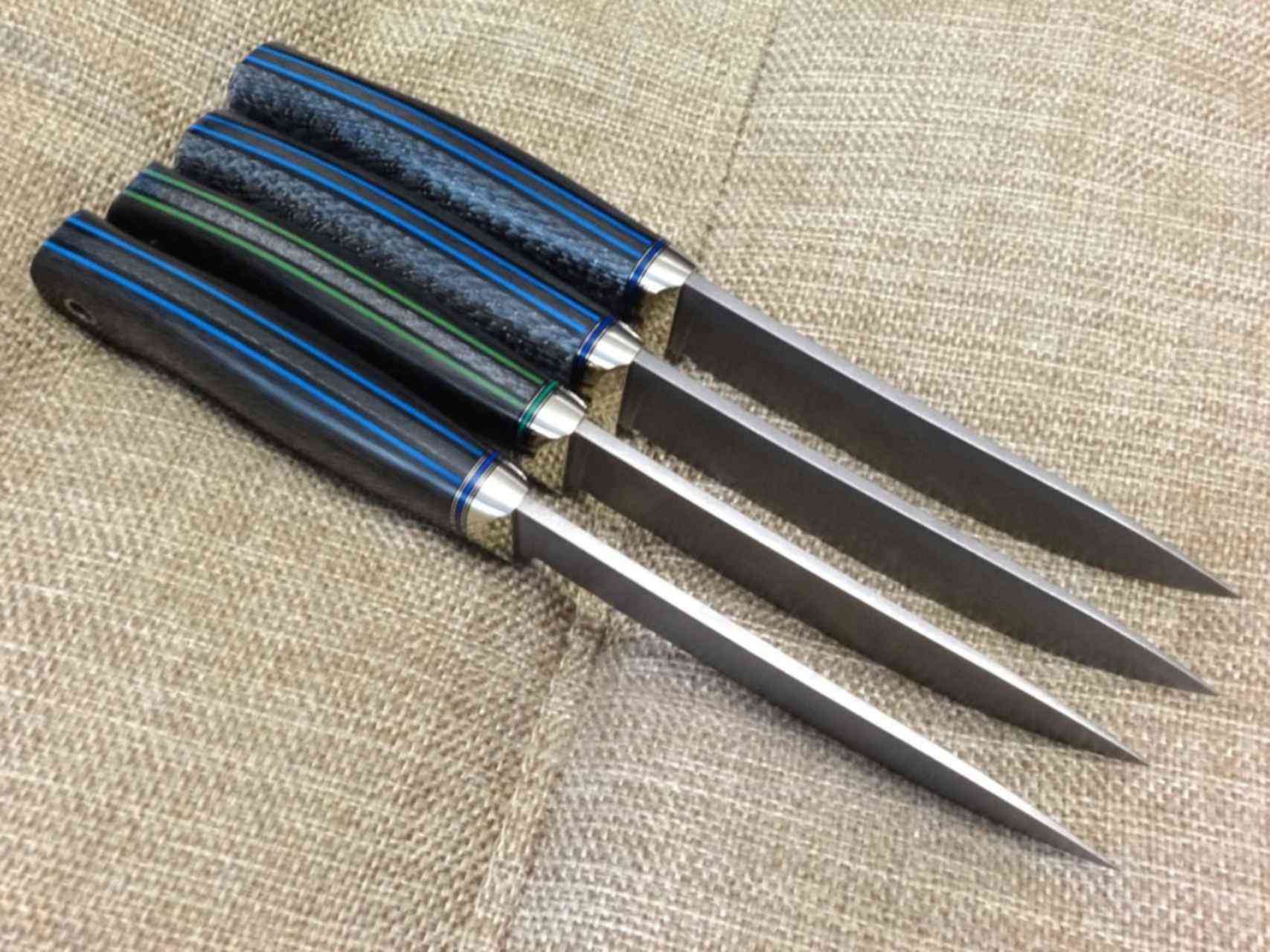 7 ножевых. Микарта карбон. Клинок ножа из s390. Клинки для ножей Bohler s390. Нож Emerson, карбон s125.