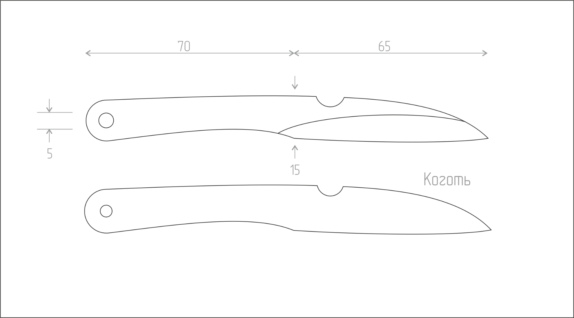 tops_cobra.pdf - OneDrive Knife patterns, Handcrafted knife, Bowie knife