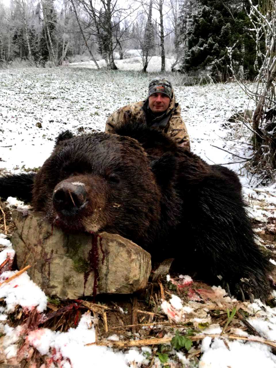 Охота.медведя охота на медведя в ХМАО
