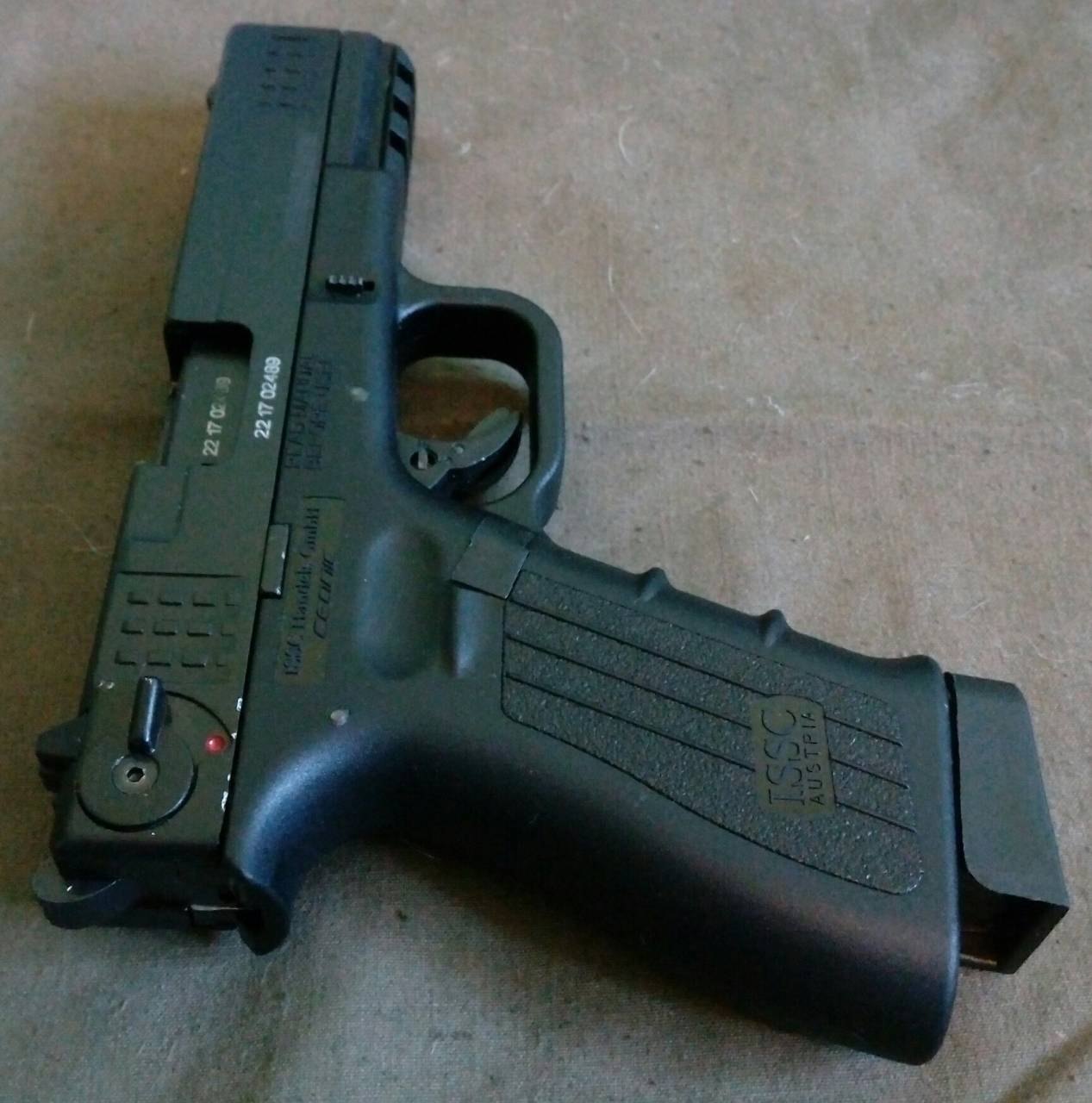 Охолощенный глок. Глок СХП. K17 co Glock 17.