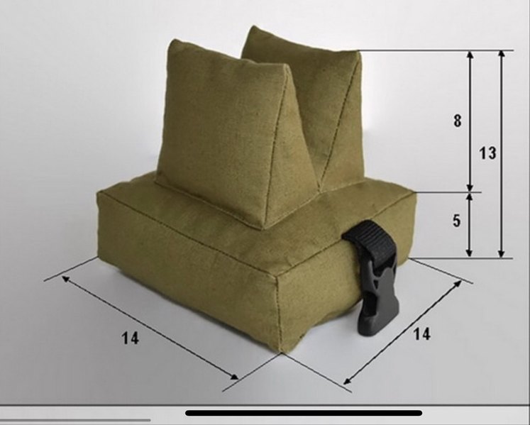 Мешок для стрельбы своими руками чертежи и размеры