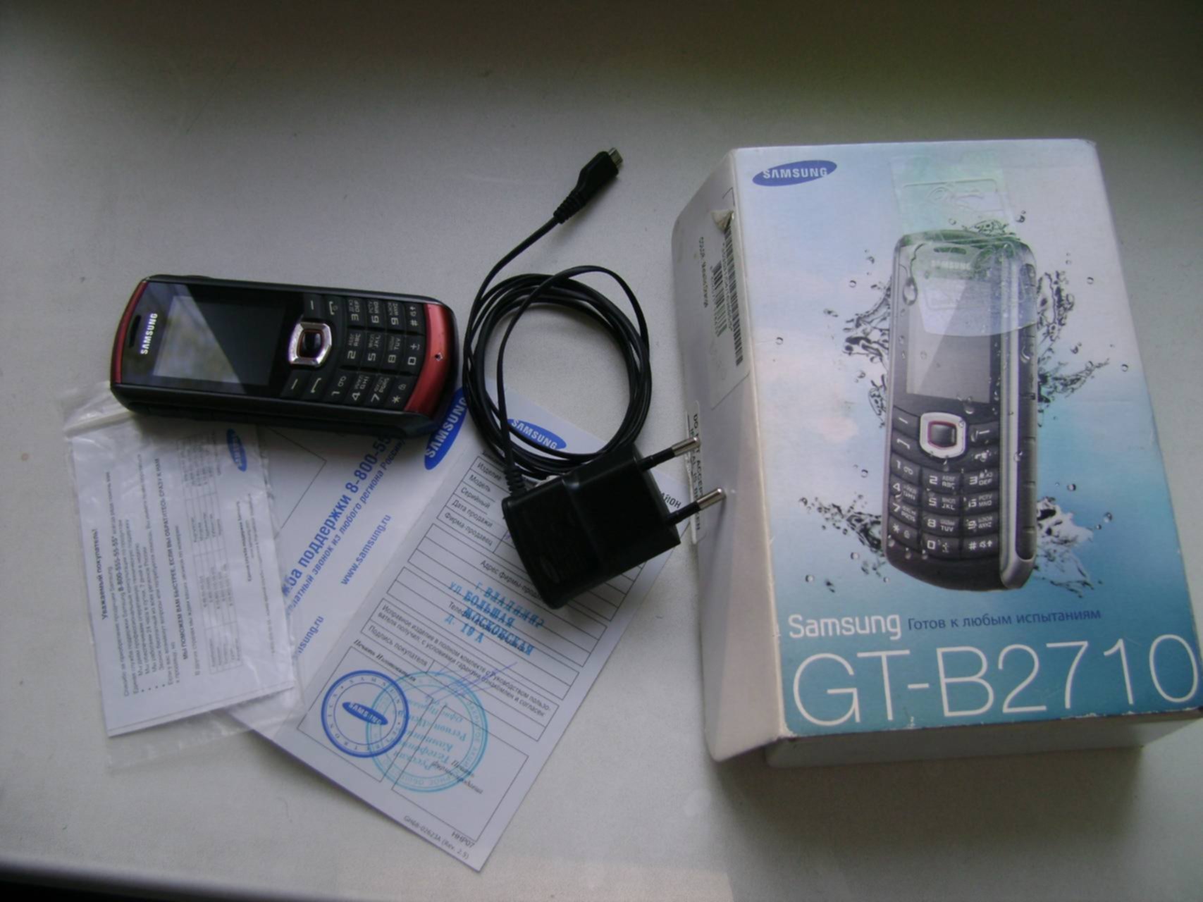 Продам Samsung GT-B2710 xCover чуть в лёгком б/у, Телефон полностью РСТ,кор...
