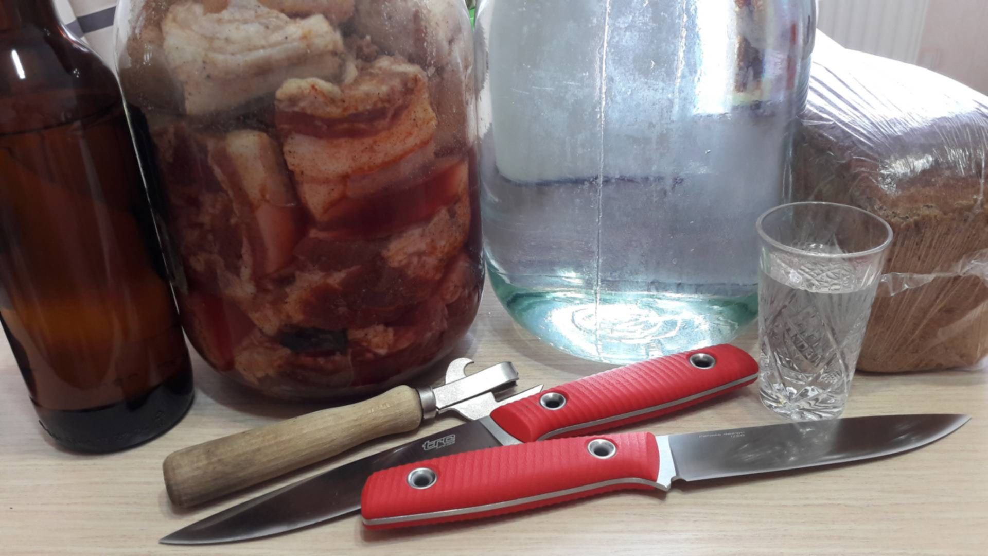 Нож Водка Закуска