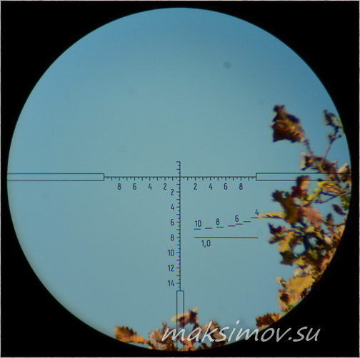 Увеличение кратности прицела
