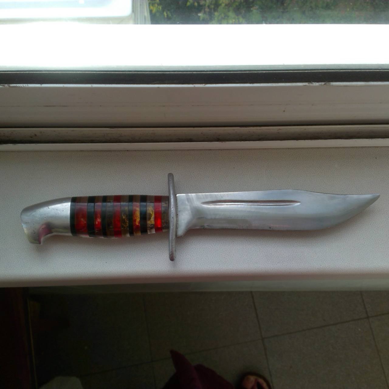 Нож финка тюремная