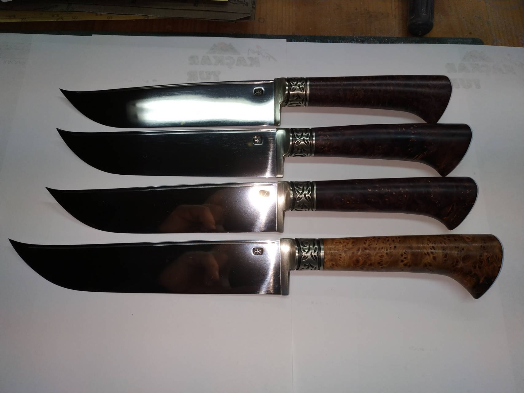 Ножевой контакт. Формы кухонных ножей пчак. Ножи бычак Дагестанский фото.