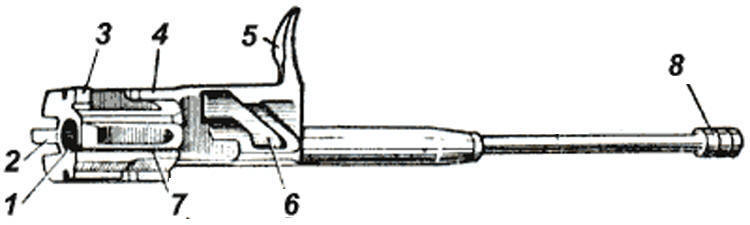 Ак 74 чертеж затвора - 94 фото