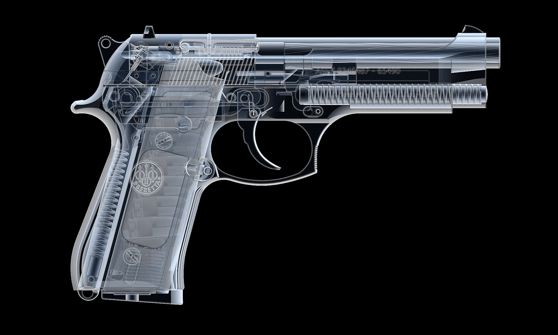 Beretta m9 схема