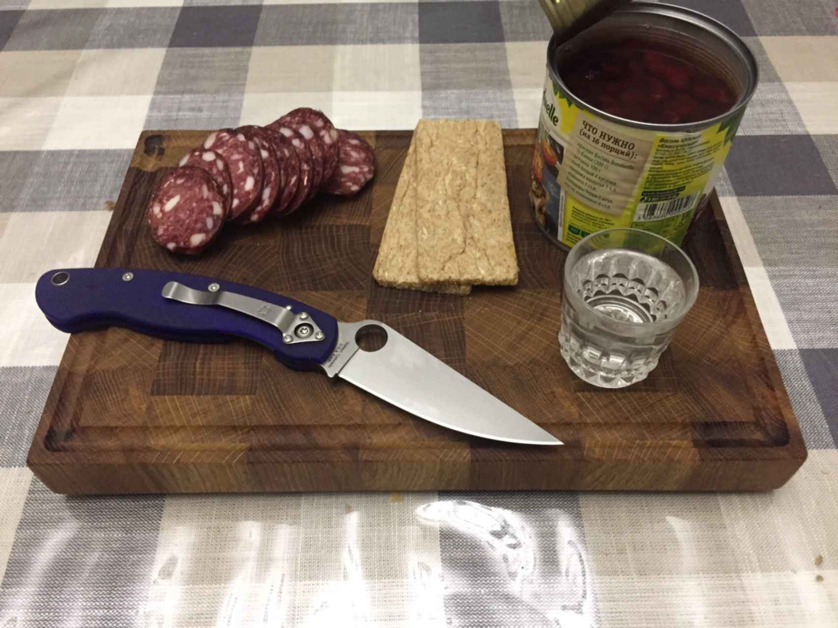 Нож Водка Закуска
