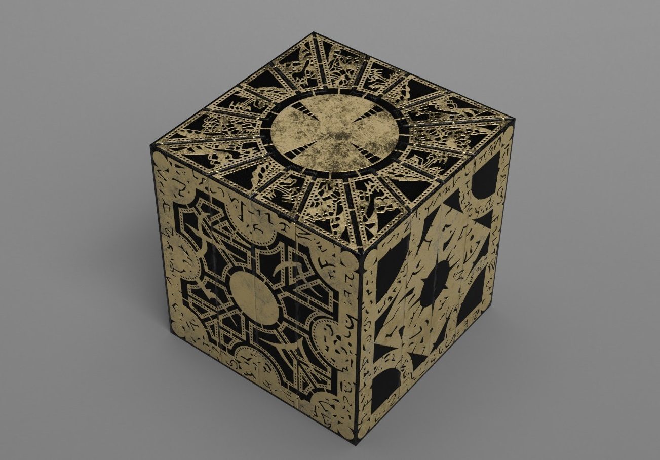 Шкатулка Лемаршана арт. Шкатулка Лемаршана Пинхэд. Hellraiser Puzzle Box. Hellraiser 2022 Puzzle Box.