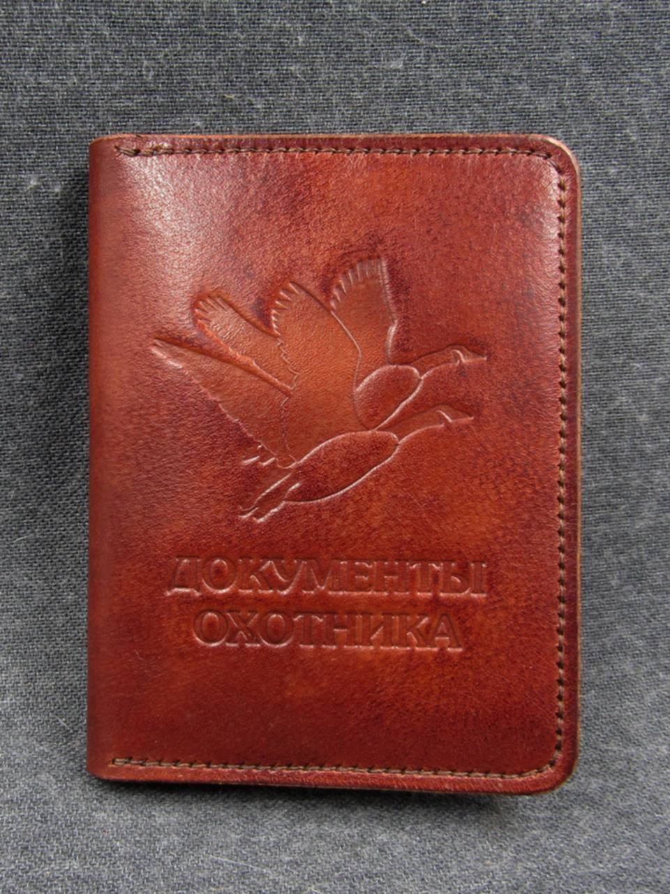 Обложка на охотничий билет нового образца