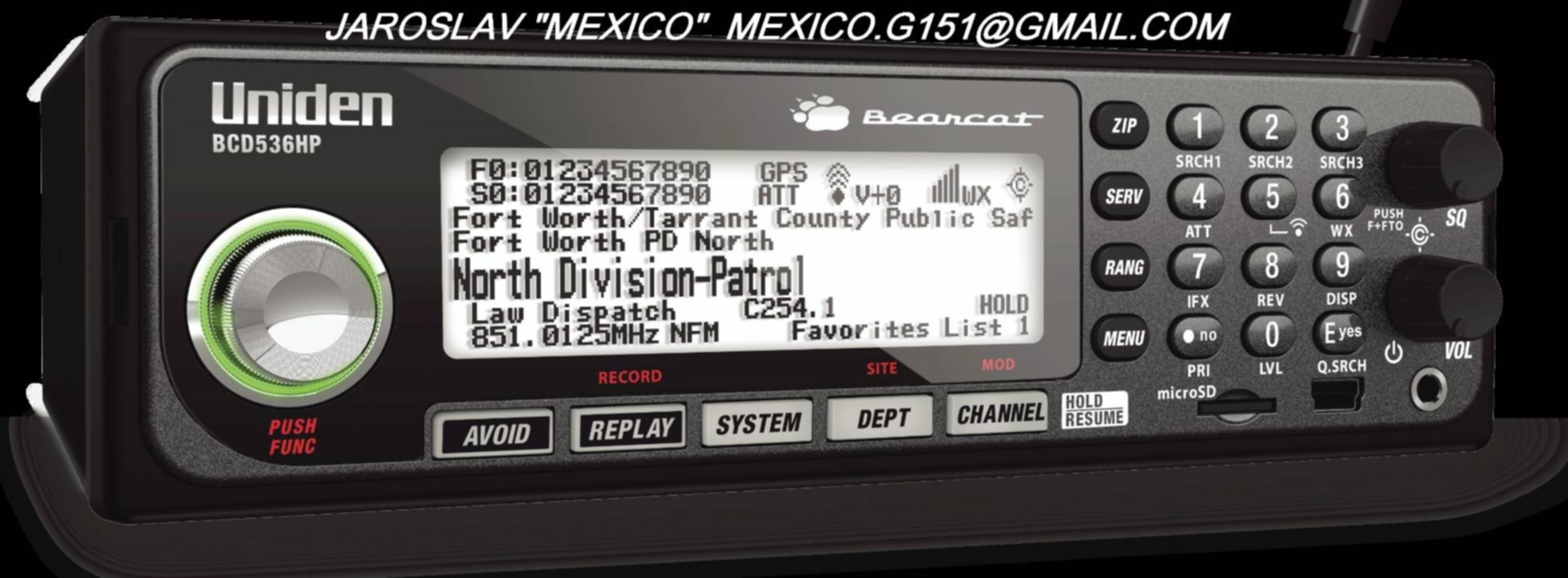 Live radio scanner atc