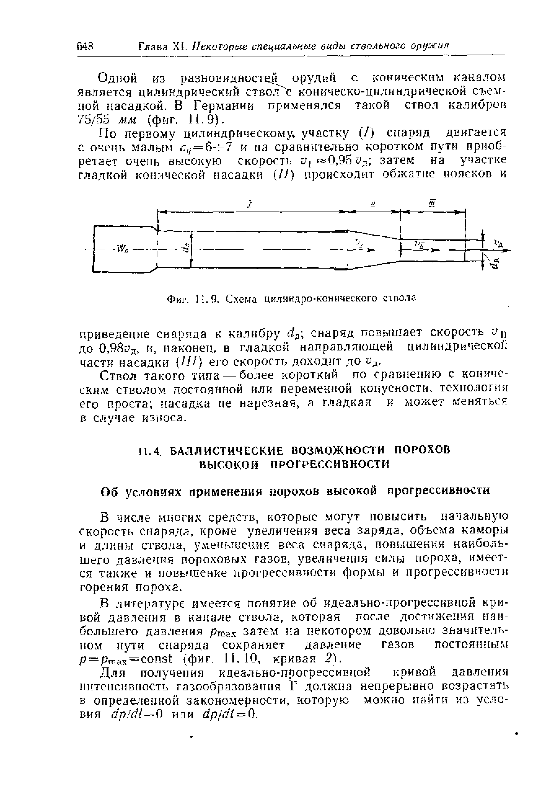 Диаметр ствола