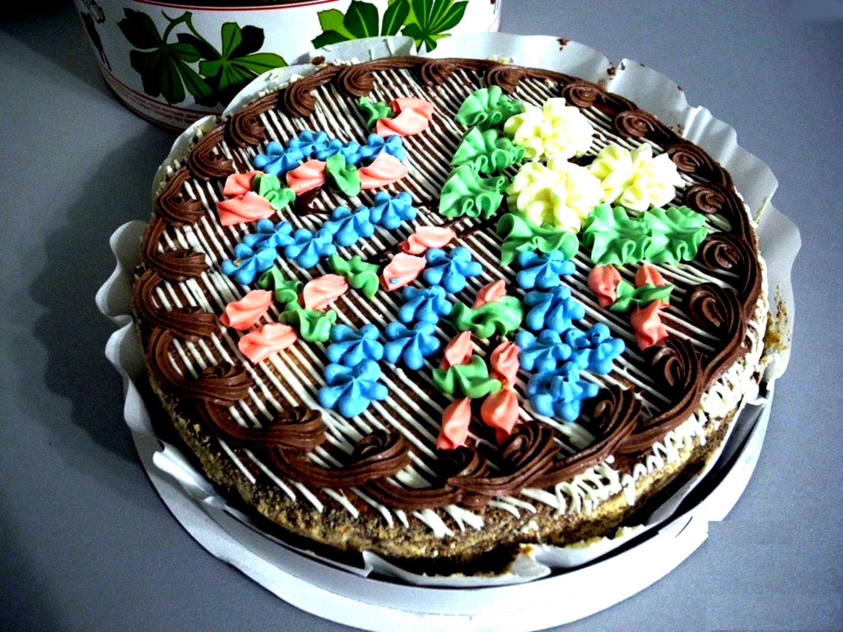 Киевский торт пошагово с фото
