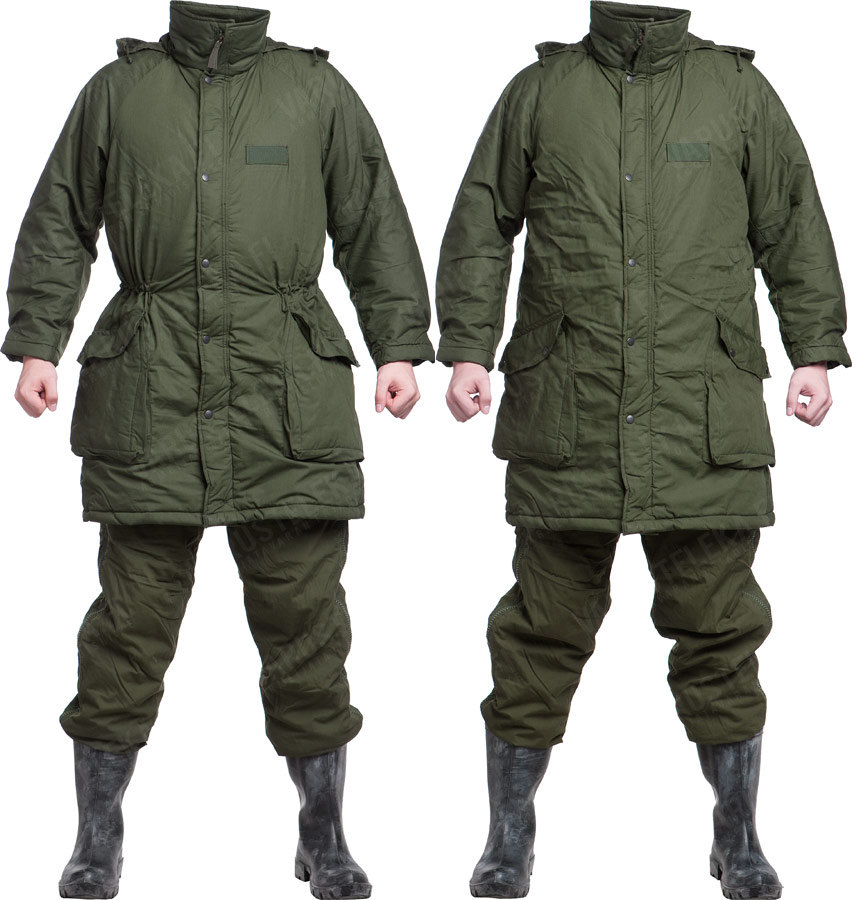 Зимняя одежда военнослужащих