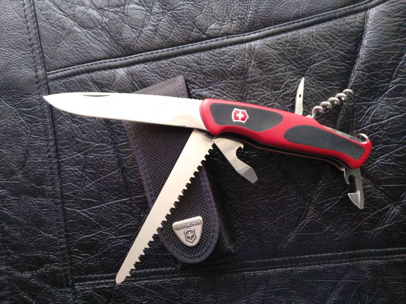 Нож Victorinox RANGERGRIP 79. Накладка RANGERGRIP. Чехол для RANGERGRIP 130.