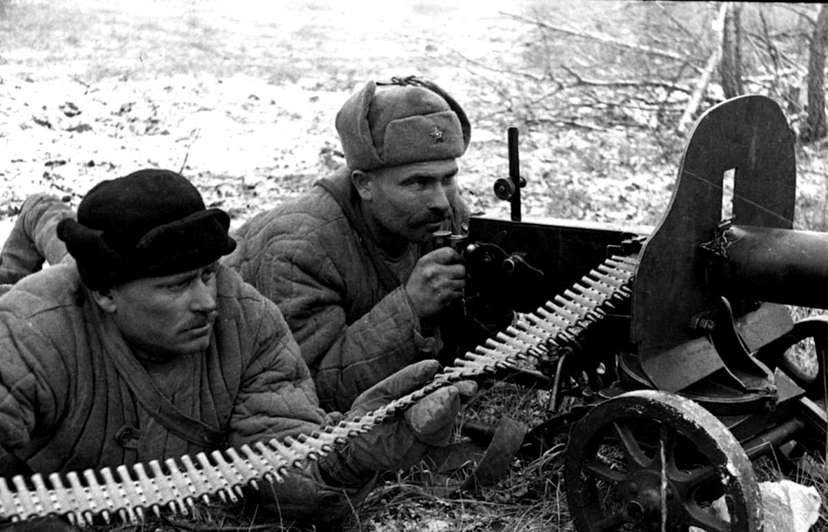 Пулемет Максим в Великой Отечественной войне