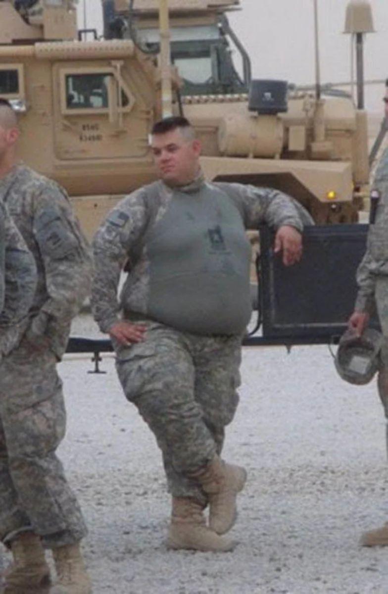 Fat army guy meme