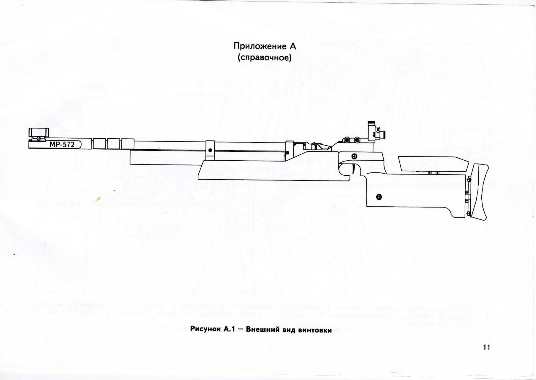 Винтовка пневматическая схема