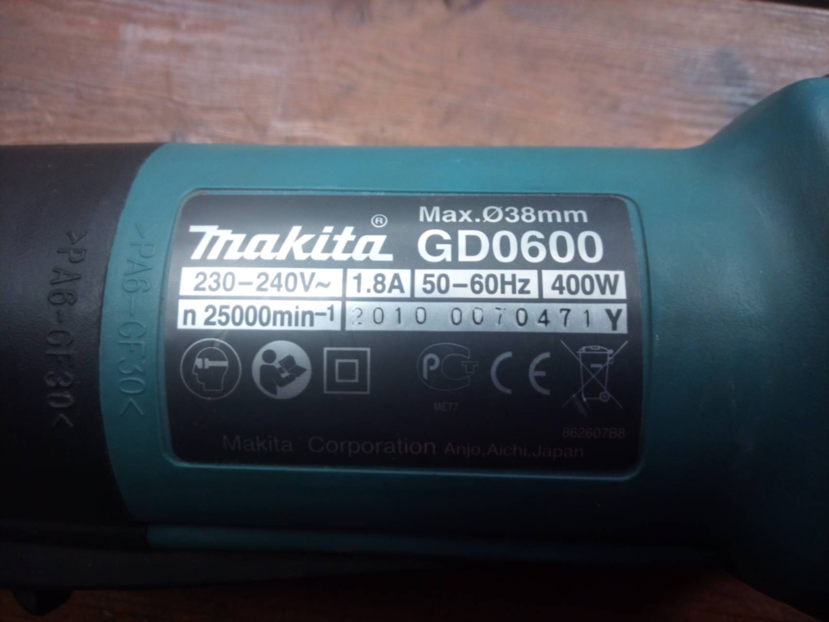 Makita gd 0600. Gd0600. Макита gd0600 деталировка. Прямая шлифмашина Makita.