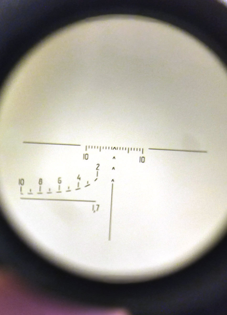Сетка оптического прицела свд фото