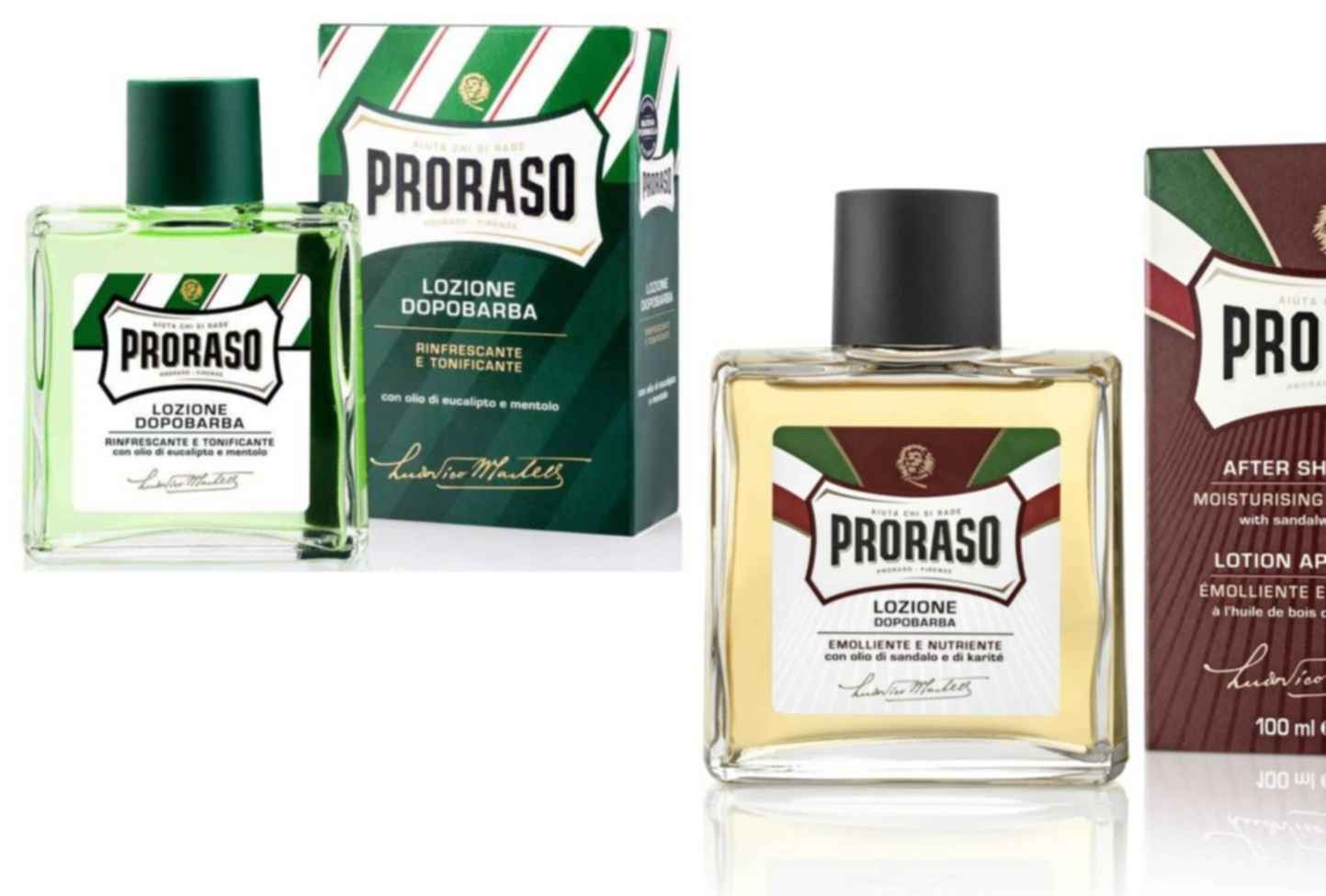 Proraso лосьон после бритья состав