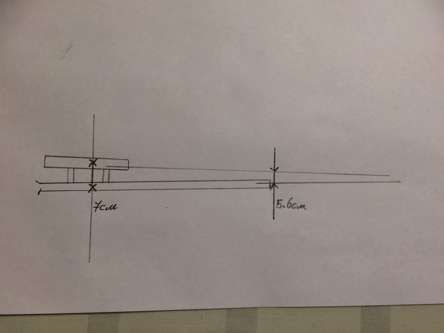 высота прицела над стволом. высота прицела над стволом.