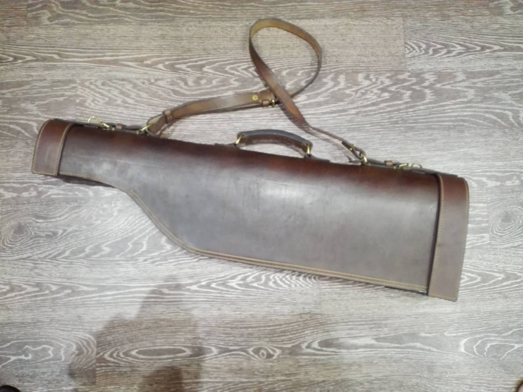 Тубус для ружья. Футляр для ружья xlr5. 1930-50 гг. Кожаные чехлы кофры для старинных ружей. Тубус для ружья.