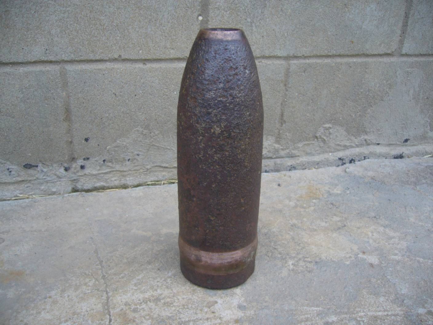 105 Мм шрапнельный снаряд вермахта