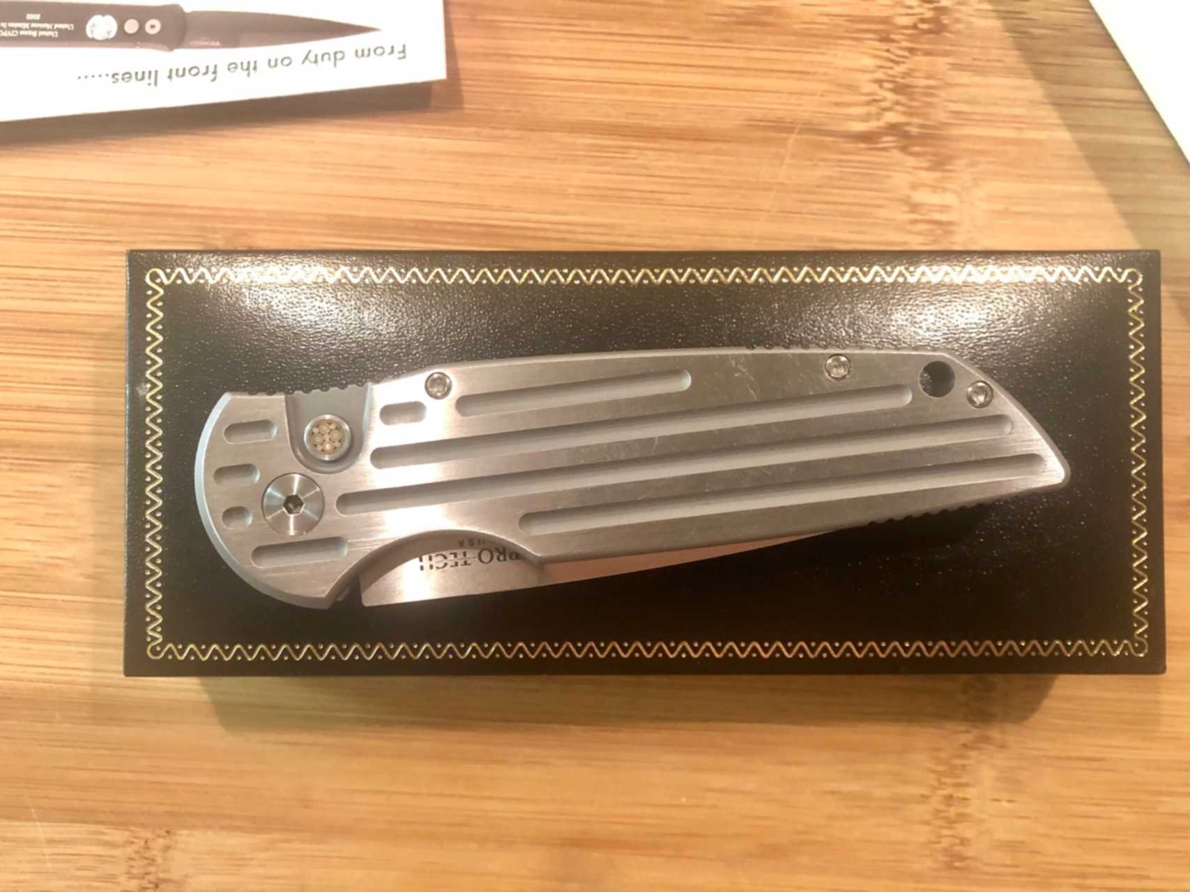 Steel edition. Нож Pro-Tech tr-3 как отличить подделку