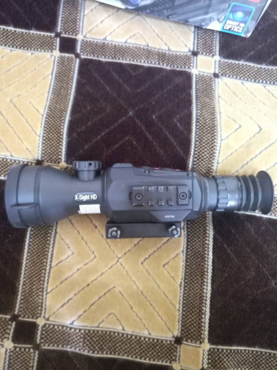 X sight 5. Какая подсветка на цифровом прицеле ATN 5-20.