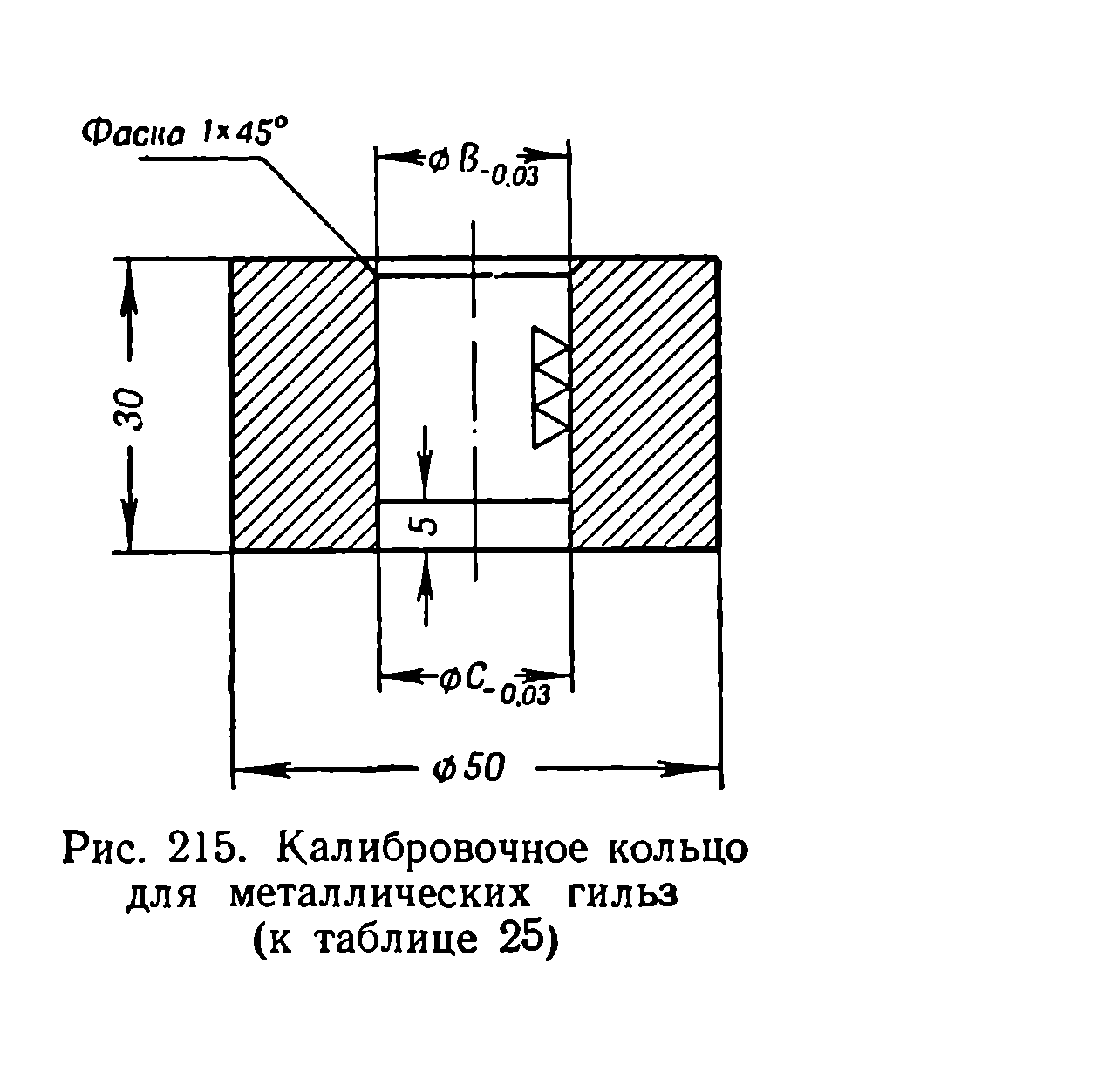 Чертеж гильзы 12 калибра