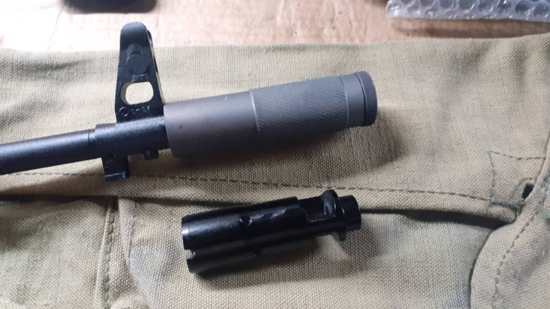 Сайга 308-1 пламегаситель. 62х39 без резьбы. Дтк на сайгу 308. Дульный тормоз компенсатор на сайгу 308. Тоз-78-04м с дтк.