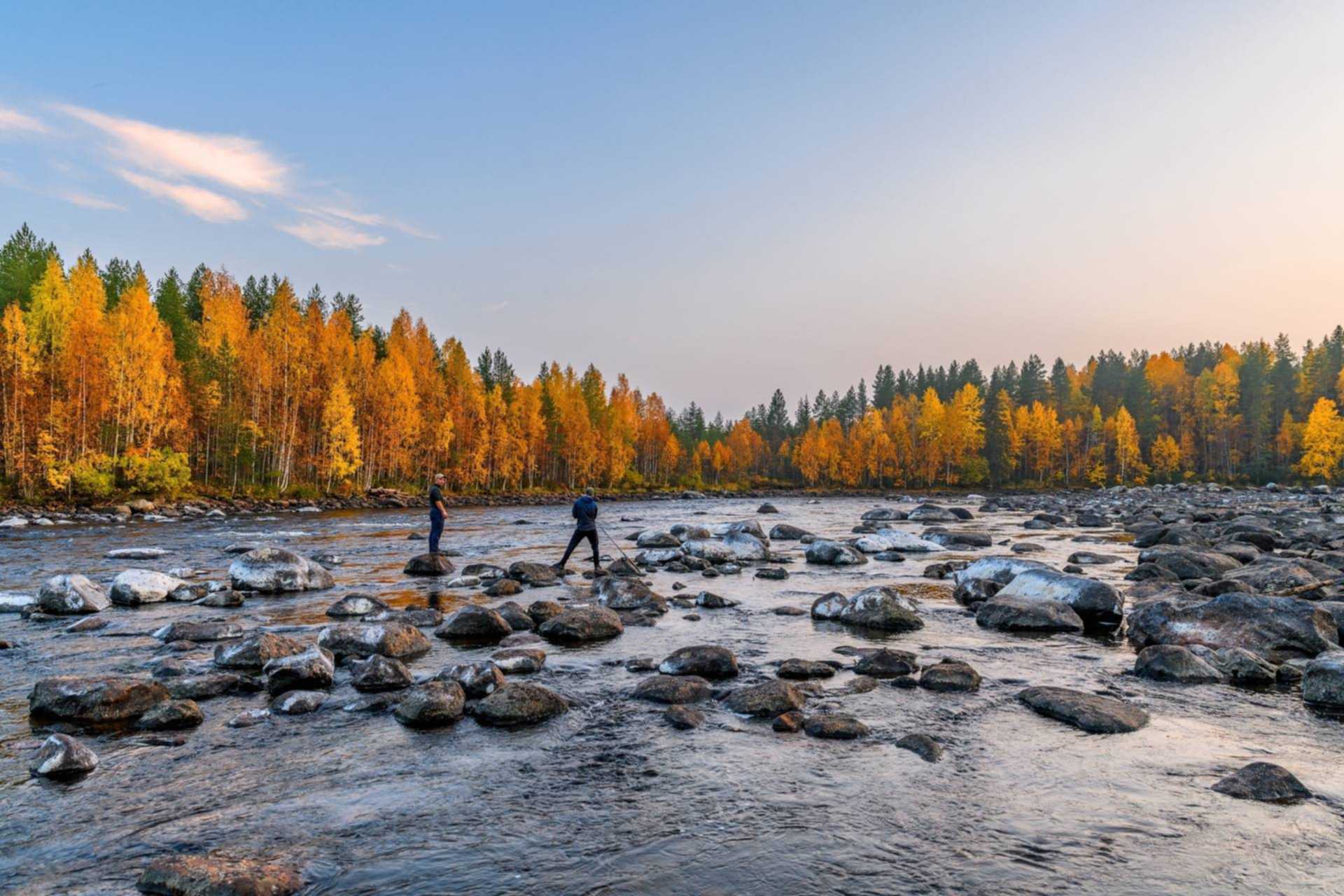 Рыбалка в карелии фото