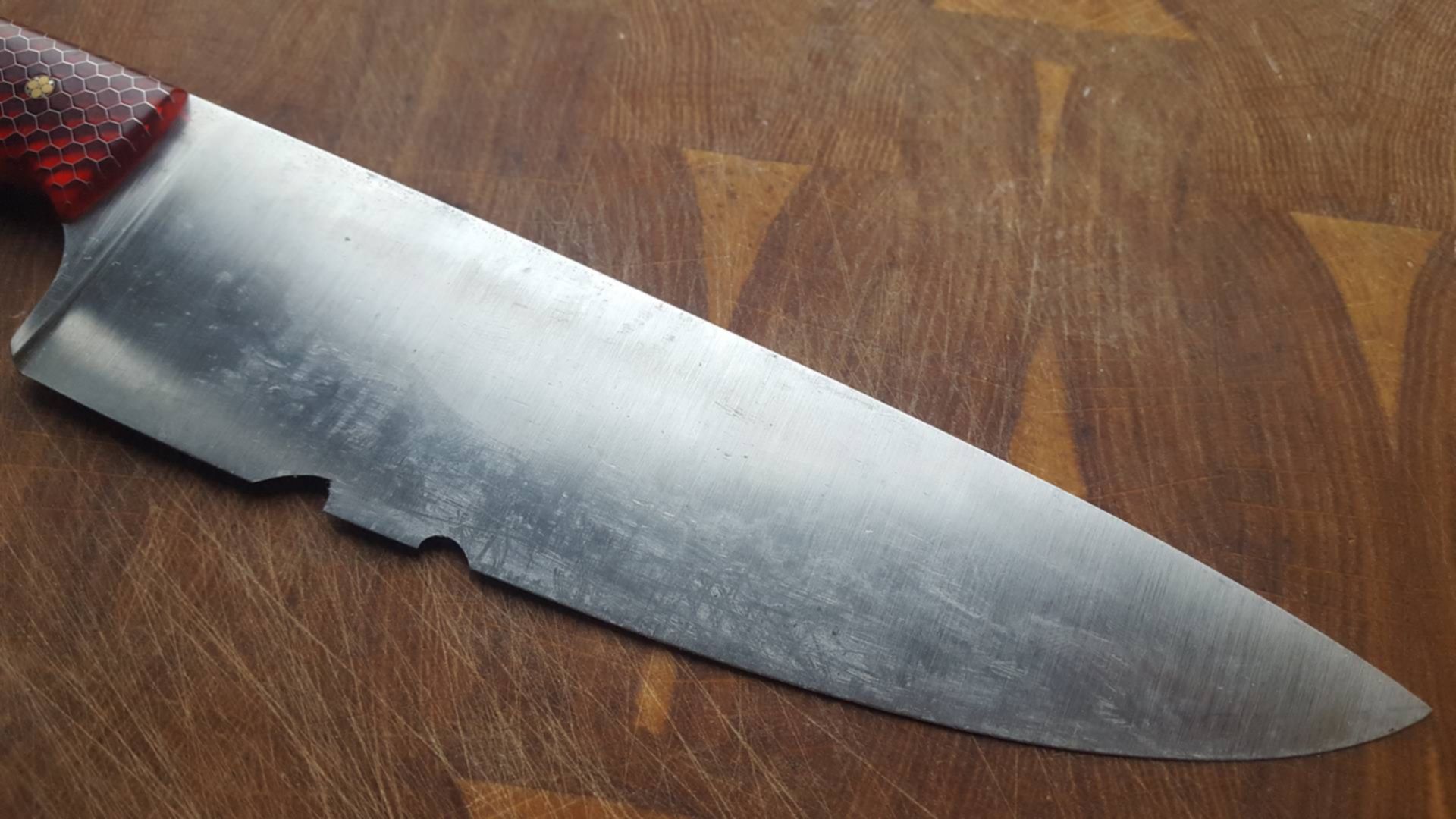Восстановление ножей. Реставрация ножа. Реставрация ножа Solingen. Заточка и полировка катаны.