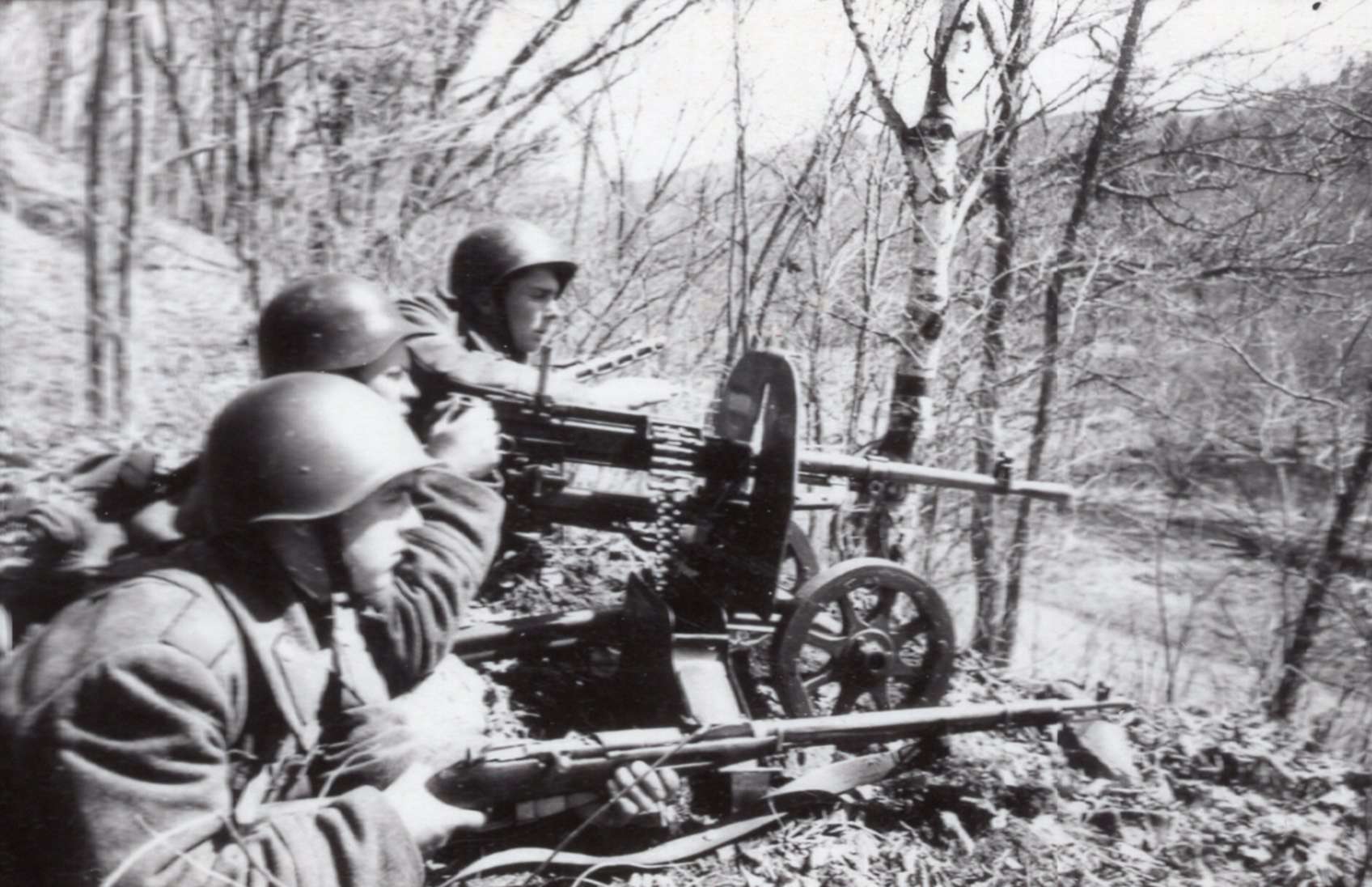 Самые опасные немцы. Пулемет Горюнова 1943. Станковый пулемет Горюнова СГ-43.